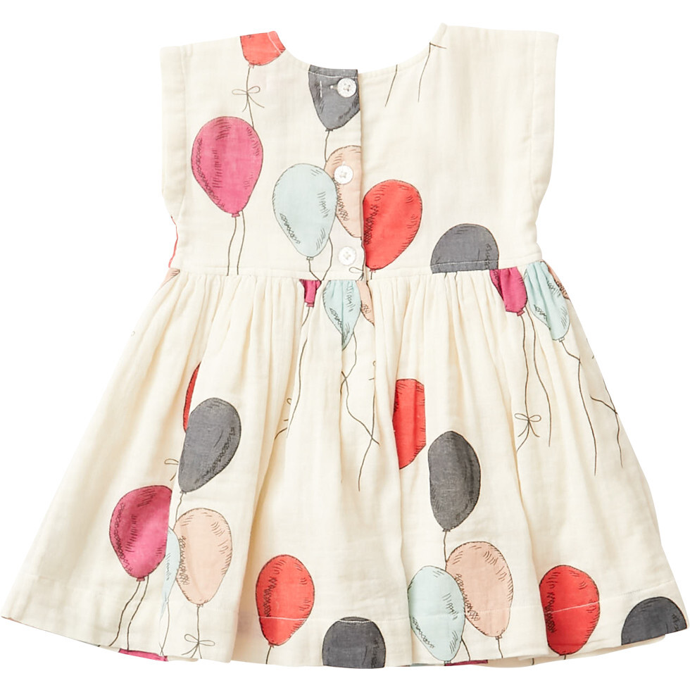 Adaline Dress, Multi Balloons - Pink ...