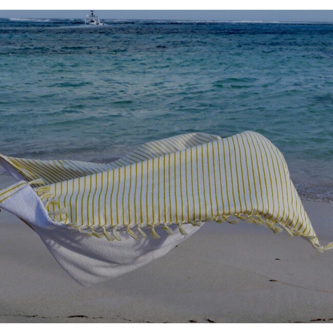 Isabel Beach Towel, Limoncello