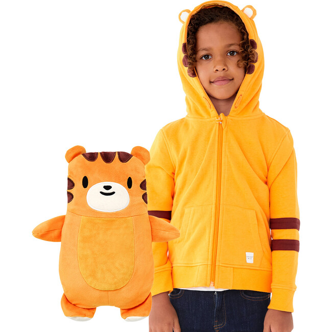 Tomo the Tiger Convertible Zip Up - Jackets - 4