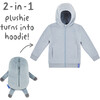 Sao the Sloth Convertible Zip-Up Jacket - Jackets - 3