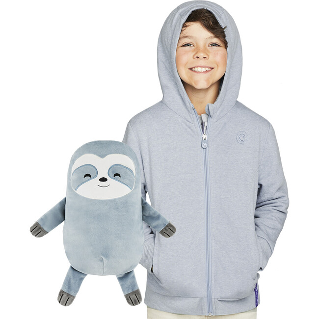 Sao the Sloth Convertible Zip-Up Jacket - Jackets - 4