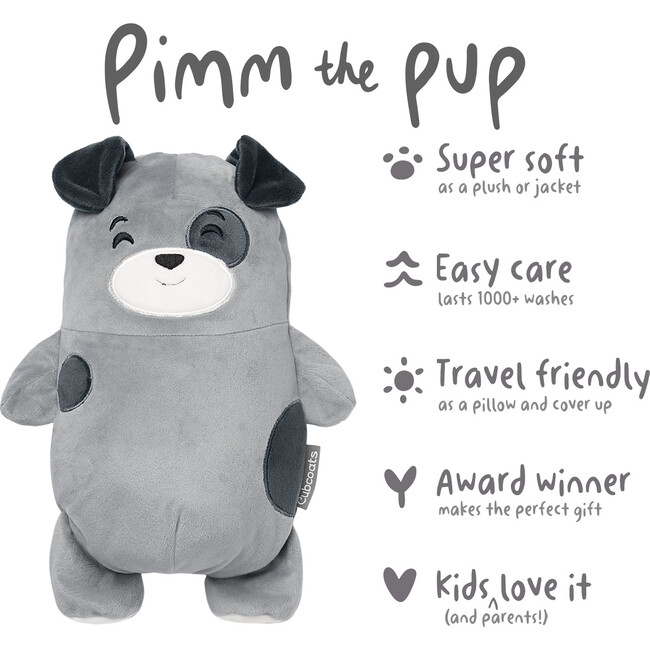 Pimm the Puppy Down Convertible Vest Jacket - Vests - 4