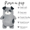 Pimm the Puppy Down Convertible Vest Jacket - Vests - 4