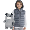 Pimm the Puppy Down Convertible Vest Jacket - Vests - 5