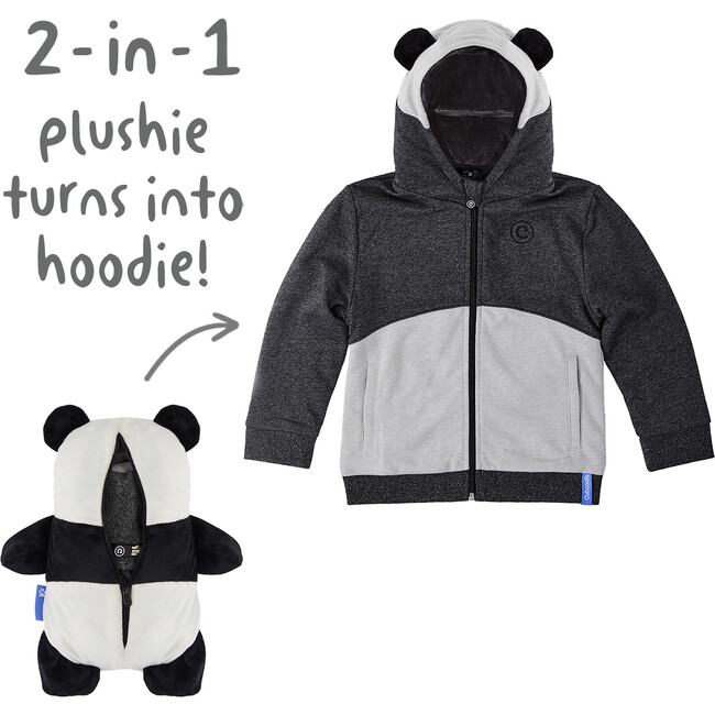 Papo the Panda Convertible Zip-Up Jacket - Jackets - 3