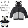 Papo the Panda Convertible Zip-Up Jacket - Jackets - 3