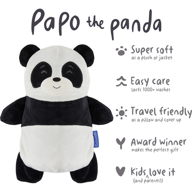 Papo the Panda Convertible Zip-Up Jacket - Jackets - 4