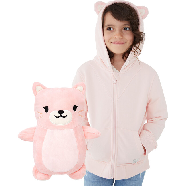 Kali the Kitty Convertible Zip Up Hoodie - Jackets - 3