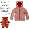 Flynn the Fox Convertible Zip-Up Jacket - Jackets - 3