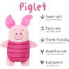 Disney Piglet Convertible Zip-Up Hoodie - Jackets - 3