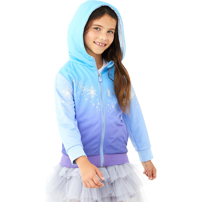 Disney Frozen 2 - Elsa Convertible Zip-Up Hoodie - Jackets - 3