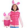 Disney Piglet Convertible Zip-Up Hoodie - Jackets - 6