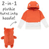Flynn the Fox Convertible Hoodie - Sweatshirts - 5