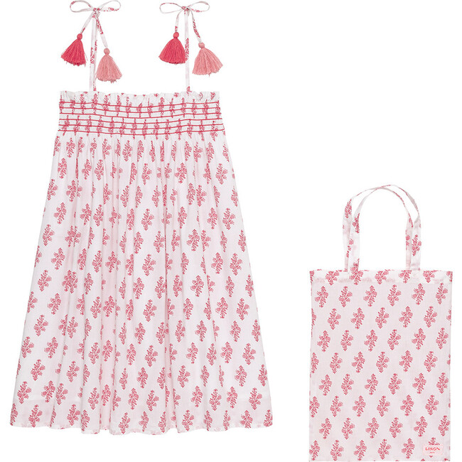 Luna Dress, Pink - Dresses - 1