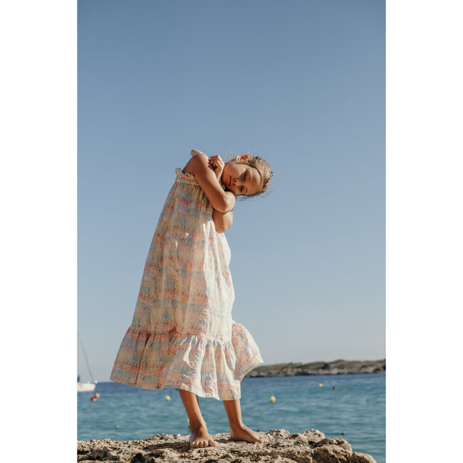 Rio Long Dress, Multicolor - Cover-Ups - 2