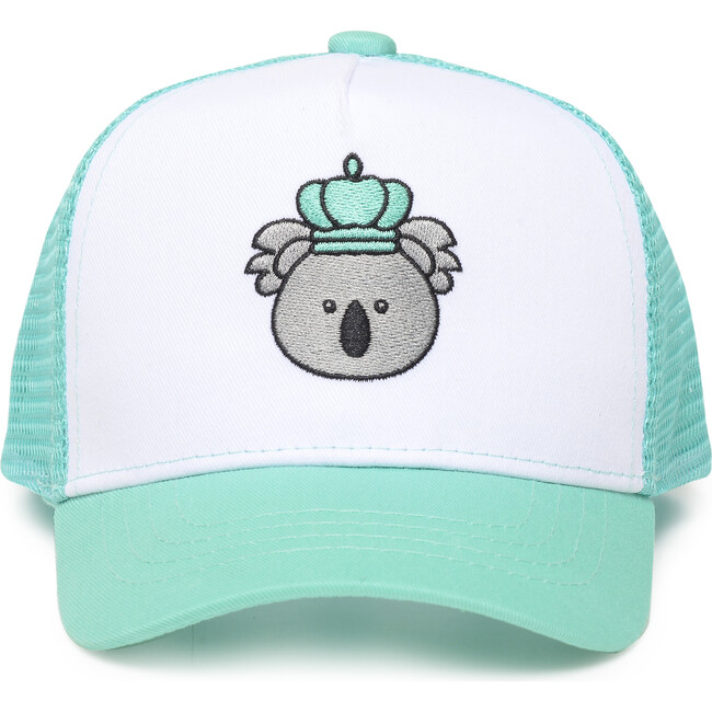Koala Sun Hat, Mint Blue - Hats - 1