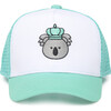 Koala Sun Hat, Mint Blue - Hats - 1 - thumbnail