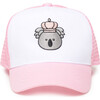 Koala Sun Hat, Pink - Hats - 1 - thumbnail