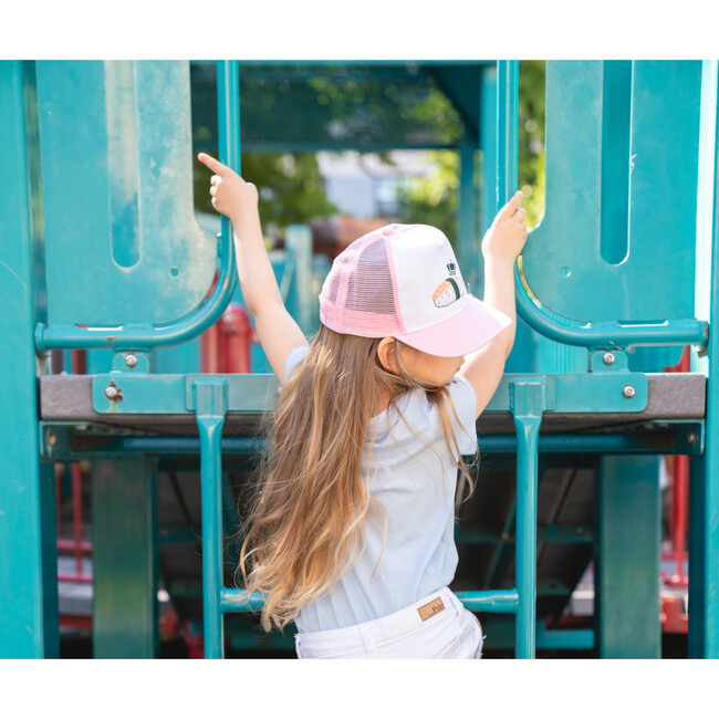 Sushi Kids Sun Hat, Pink - Hats - 2