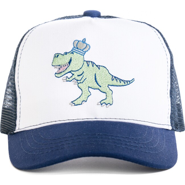Dinosaur Kids Sun Hat, Navy