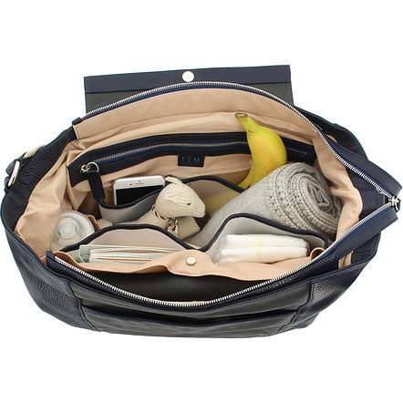 Flap Diaper Bag, Midnight - Diaper Bags - 6