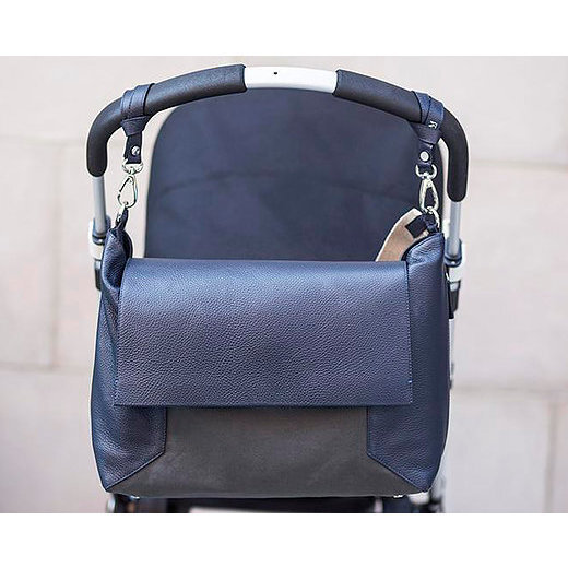 Flap Diaper Bag, Midnight - Diaper Bags - 7