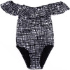 Luna Ruffle One Piece, Tangled Print - One Pieces - 1 - thumbnail