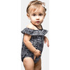 Luna Ruffle One Piece, Tangled Print - One Pieces - 2