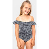 Luna Ruffle One Piece, Tangled Print - One Pieces - 3