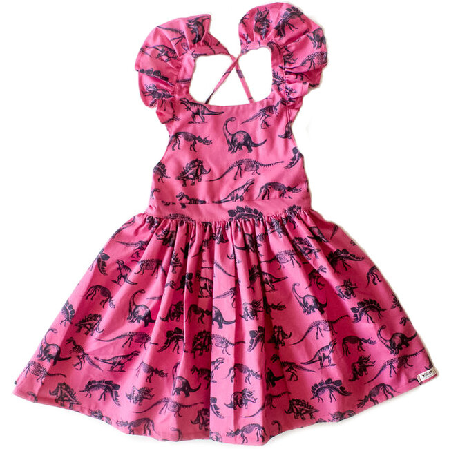 Ruffle Dress, Dino - Dresses - 1