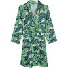 Women's Martinique Banana Leaf Robe, Green - Pajamas - 1 - thumbnail