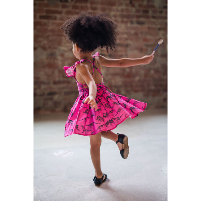 Ruffle Dress, Dino - Dresses - 2
