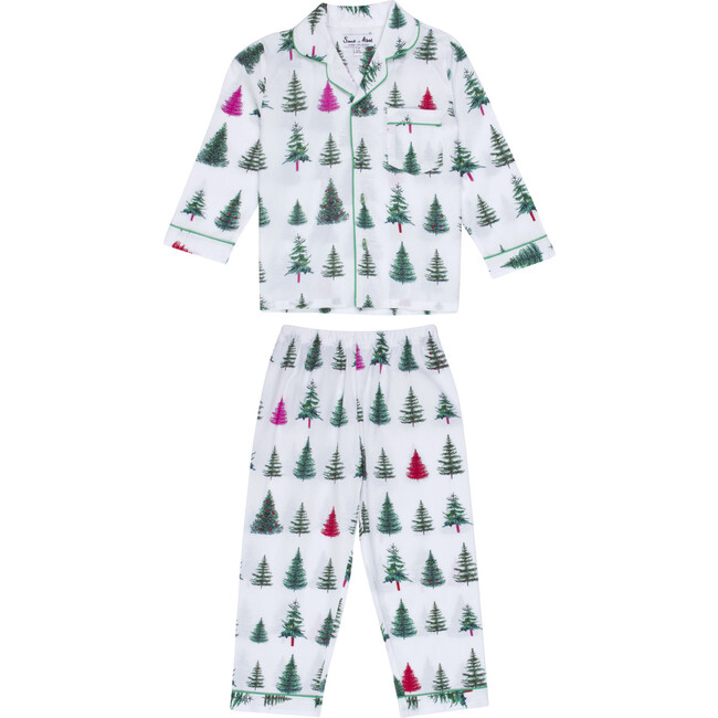 Shirt + PJ Pant Set, Christmas Tree - Pajamas - 1