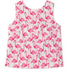 Kingsley Top, Frolic Flamingos Print - Shirts - 2