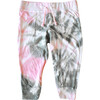 Tie Dye Joggers, Pink & Olive - Sweatpants - 1 - thumbnail