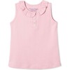 Zoe Sleeveless Polo Shirt, Lilly's Pink - Polo Shirts - 1 - thumbnail