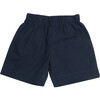 Jd Pull-On Shorts, Navy Cotton Poplin - Shorts - 1 - thumbnail