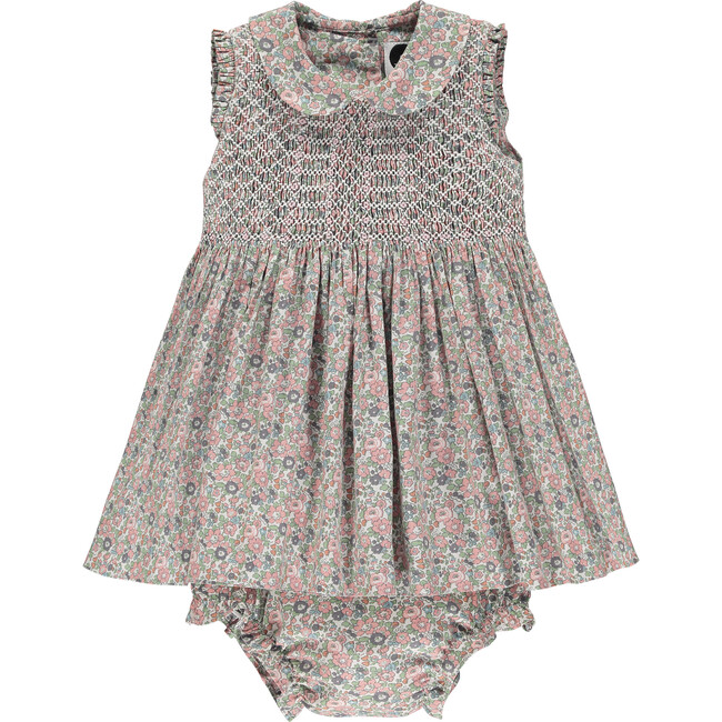 Classic Sleeveless Baby Dress, Primrose - Dresses - 1