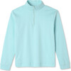 Harrison 1/4 Zip, Turquoise - Sweaters - 1 - thumbnail