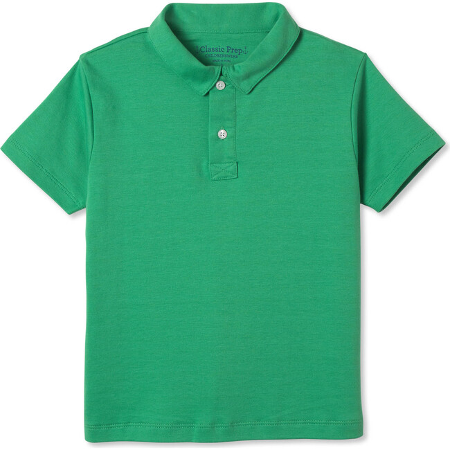 Henry Short Sleeve Polo, Blarney Green