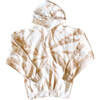 Adult Tie Dye Hoodie, Camel - Sweatshirts - 1 - thumbnail