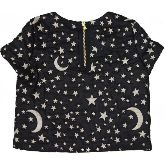 Sama Top, Black - Blouses - 2