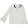 Najma Long Sleeve Shirt,  Winter White - Shirts - 1 - thumbnail