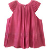 Maryam Pleated Top, Azalia Pink - Blouses - 2