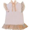 Maya Ruffle Sleeve Top, Pale Blush - Blouses - 2