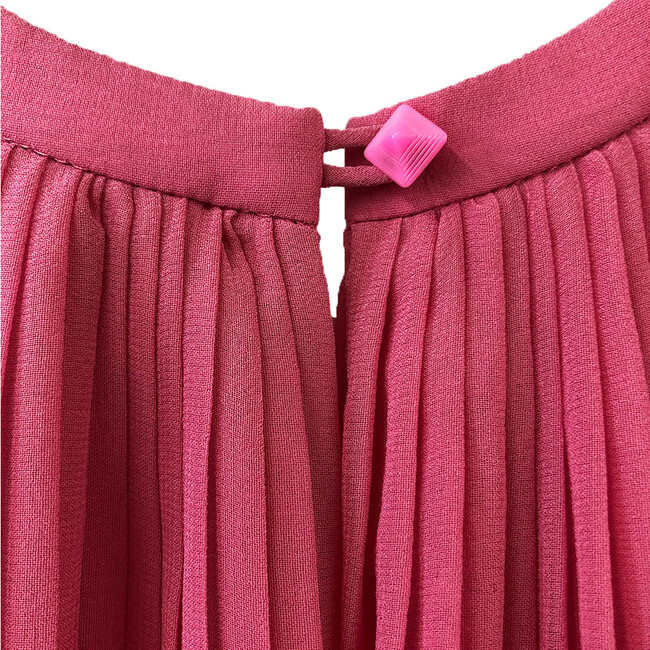 Maryam Pleated Top, Azalia Pink - Blouses - 4