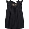 Hana Smocked Dress - Black - Dresses - 1 - thumbnail