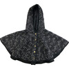 Sameera Cape Jacket, Meteorite - Jackets - 1 - thumbnail
