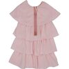Naya Ruffle Dress, Pale Blush - Dresses - 2