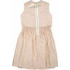 Najma Patch Collar Dress, Pale Blush - Dresses - 2 - thumbnail